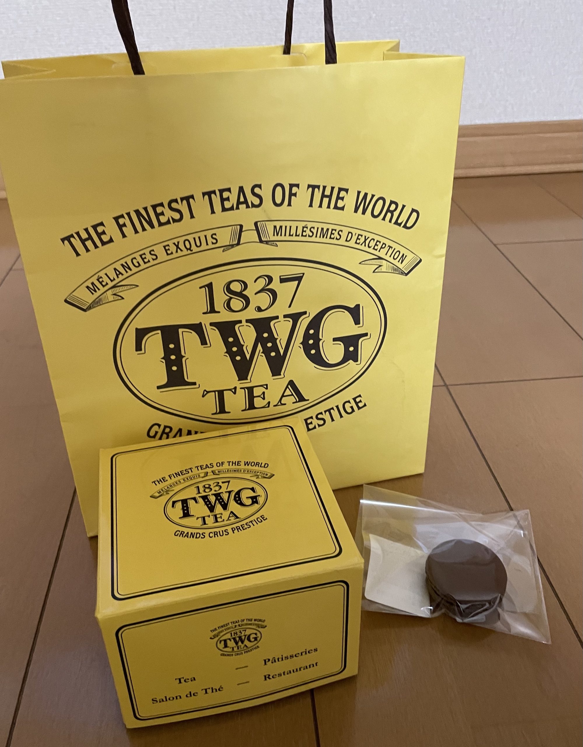 Twg Tea 自由が丘 のスイーツ マカロンとシンガポールサプライズをテイクアウト Topinade